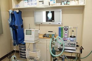 こにし動物病院 レントゲン室