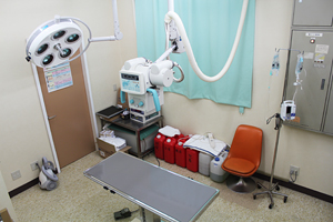 こにし動物病院 手術室